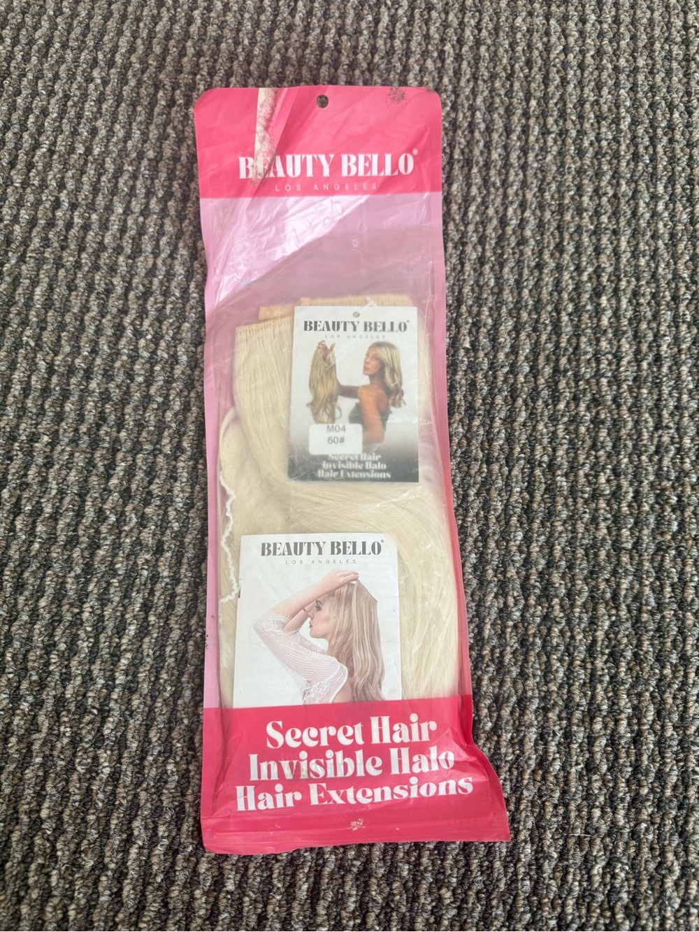Beauty Bello Invisible Halo Hair Extensions - Blonde